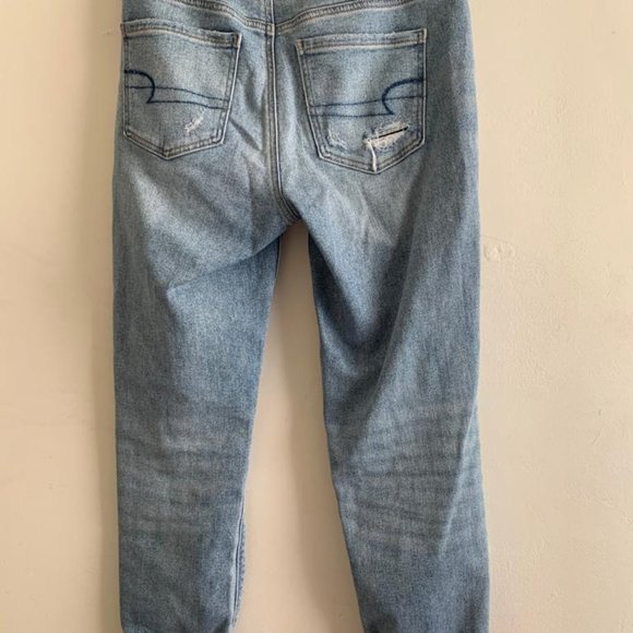 American Eagle Stretch Tomgirl Jeans Long - Picture 3 of 6